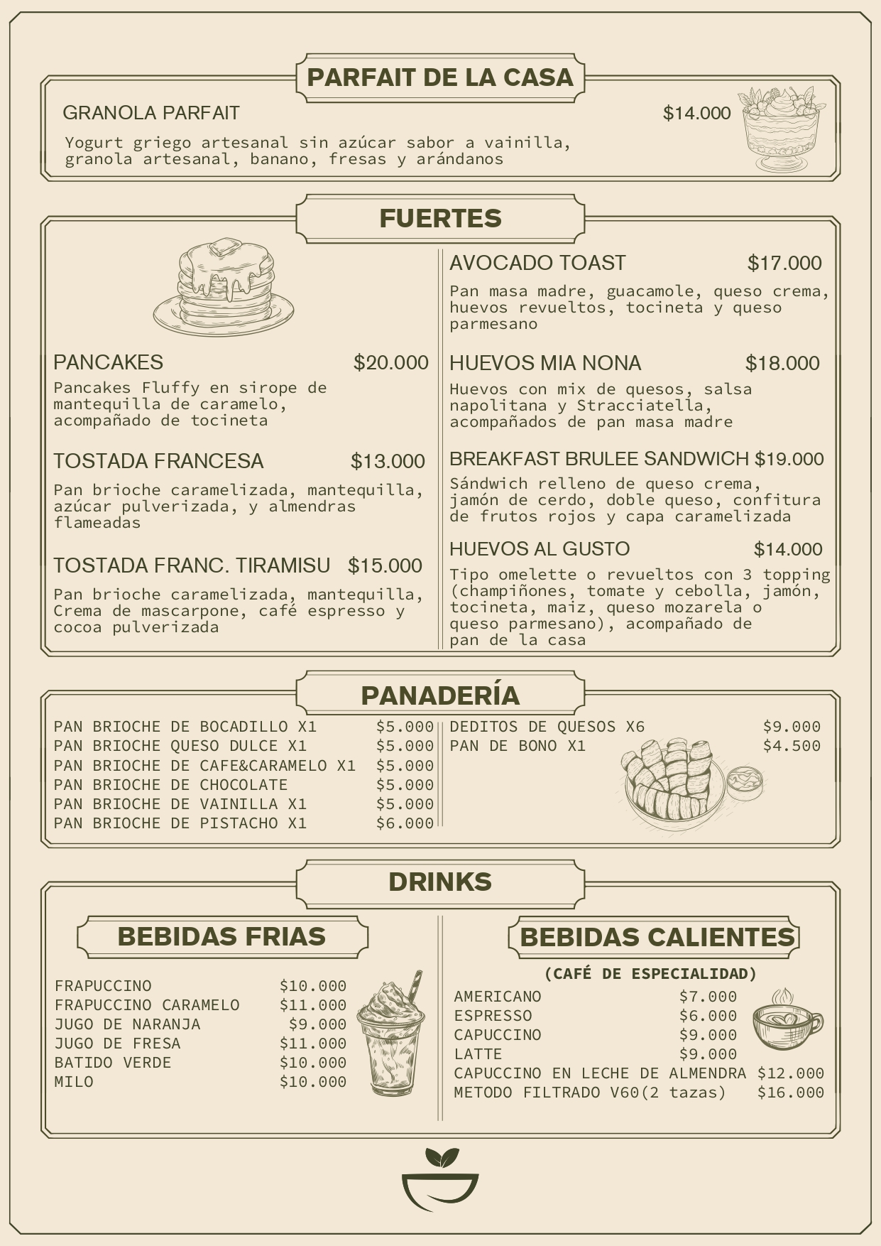 Carta Entradas