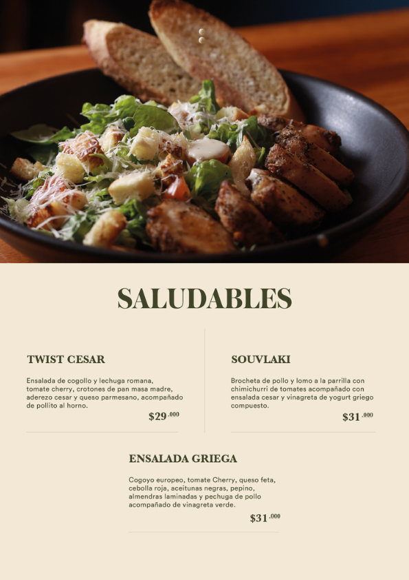 Menú